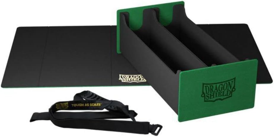 Dragon Shield: Magic Carpet Deck Tray & Playmat XL Green/black