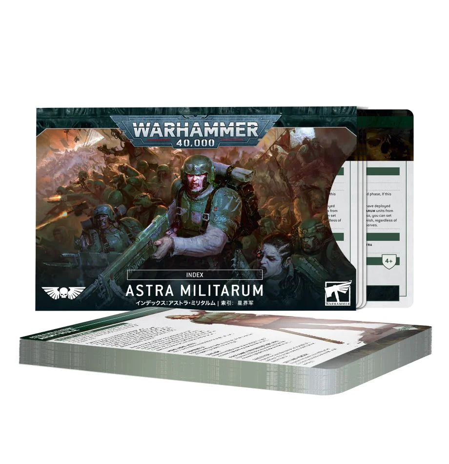 Warhammer 40,000 Index Datacards Astra Militarum