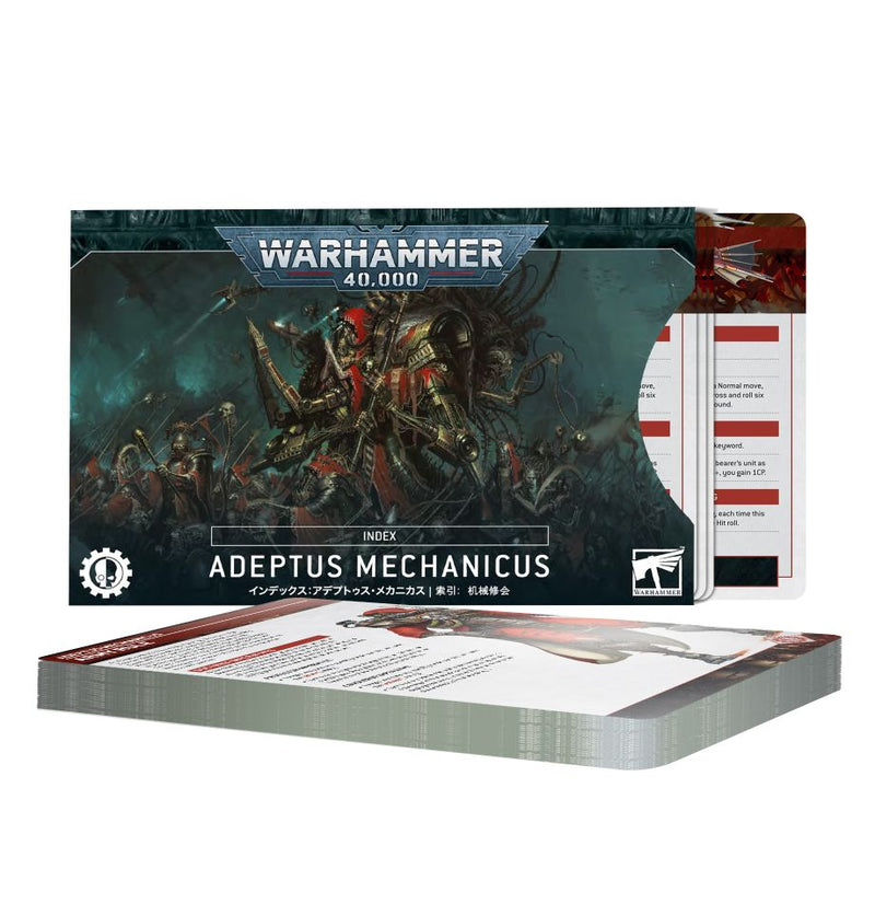 Warhammer 40,000 Index Datacards Adeptus Mechanicus