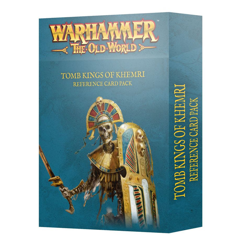 Warhammer: The Old World: Common Tomb Kings of Khemri refremce cards