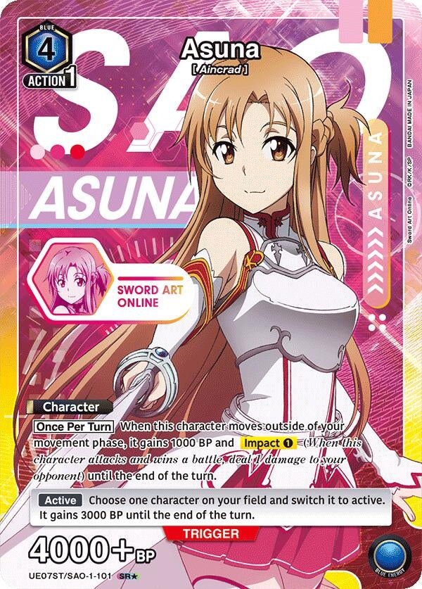 Image for Asuna (101) (SR*) (UE07ST/SAO-1-101) (UE07ST) - Union Arena