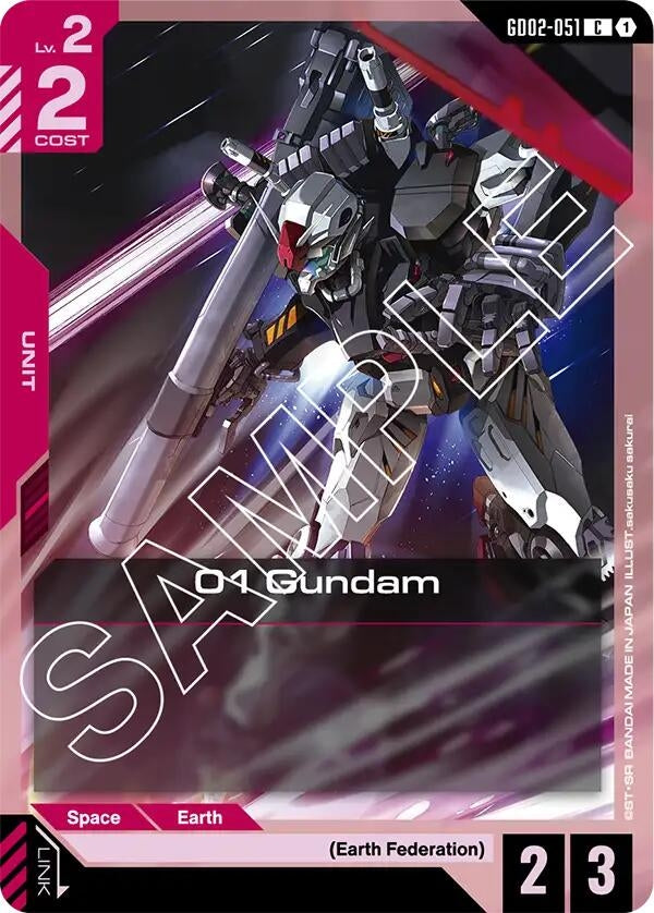 Image for 01 Gundam (GD02-051) - Gundam Card Game