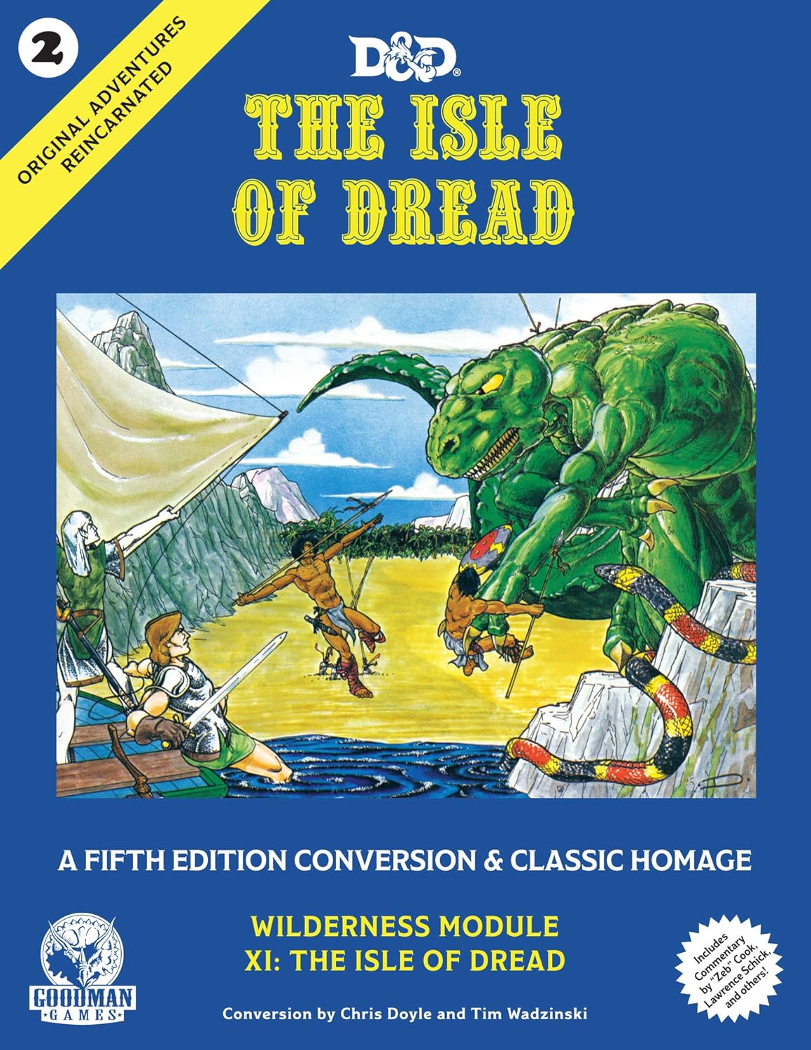 D&D 5E Original Adventure Reincarnated #2 Isle of Dread