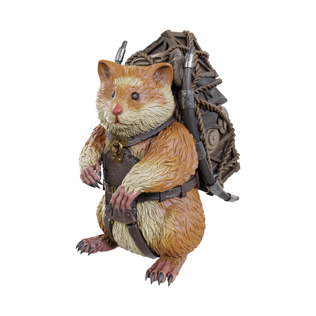 Wizkids! Dungeons & Dragons Nolzur's Marvelous Miniatures - Giant Space Hamster