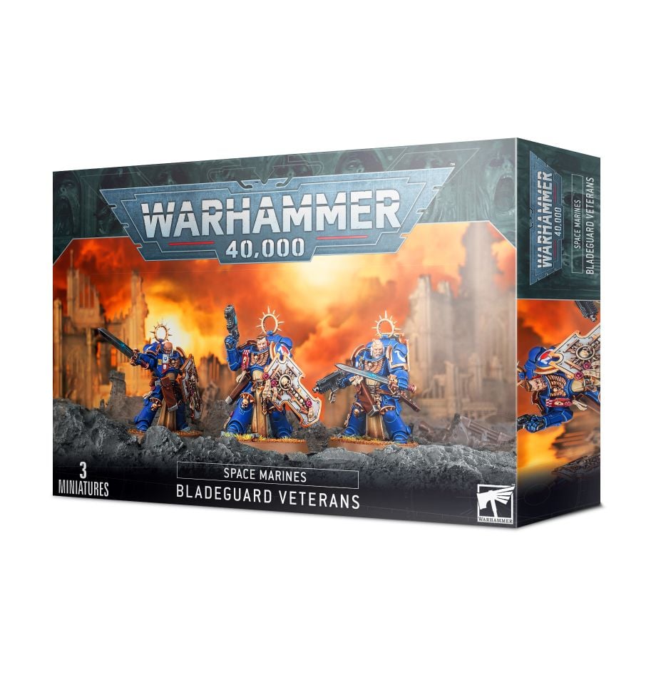 Warhammer 40,000 Space Marine Bladeguard Veterans