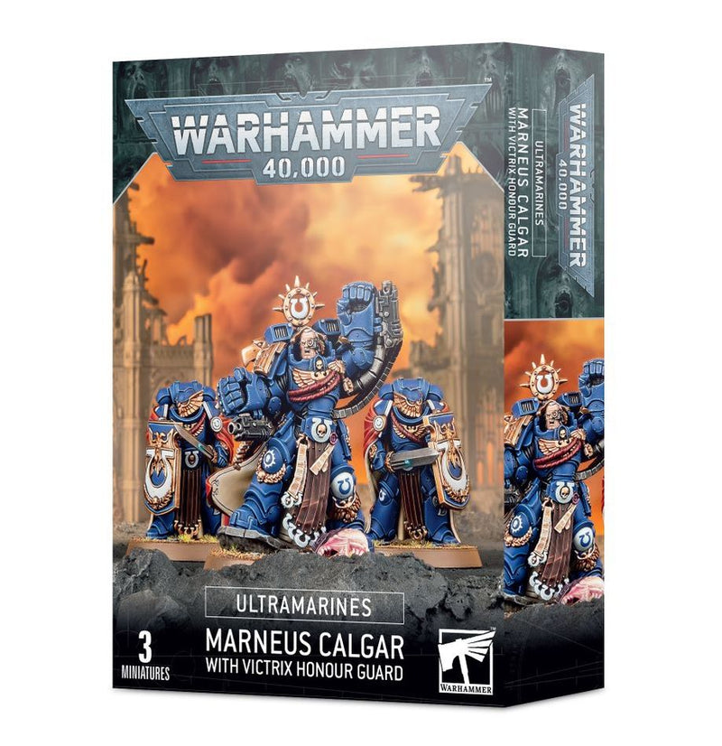 Warhammer 40,000 Ultramarines: Marnues Calgar with Victrix Honour Guard