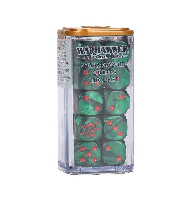 Warhammer The Old World: ORC & GOBLIN TRIBES DICE SET