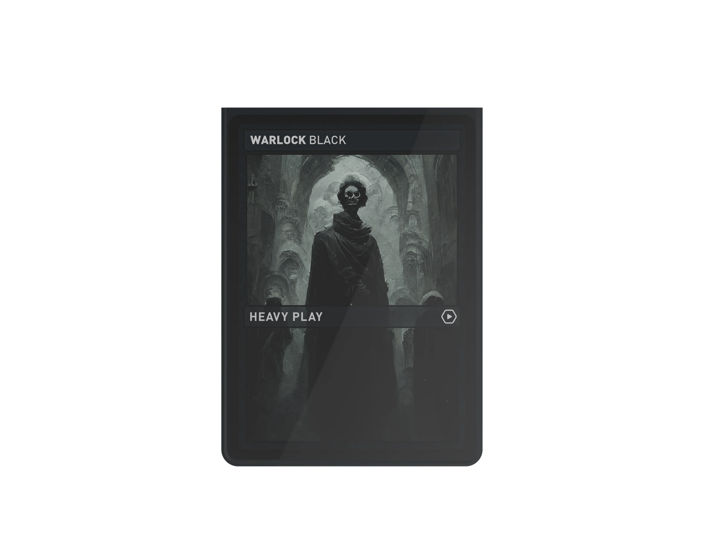Heavy Play: Curv Sleeves: WARLOCK Black