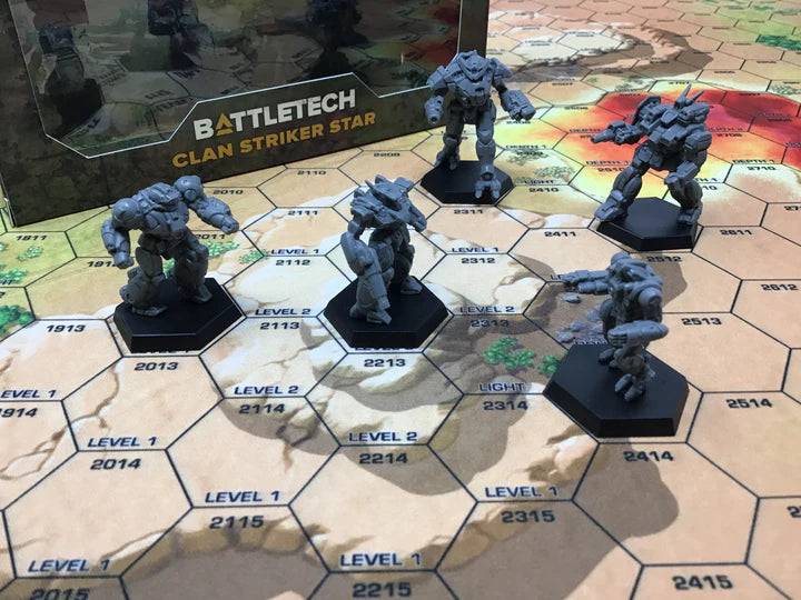 Battletech Clan Striker Star Lance