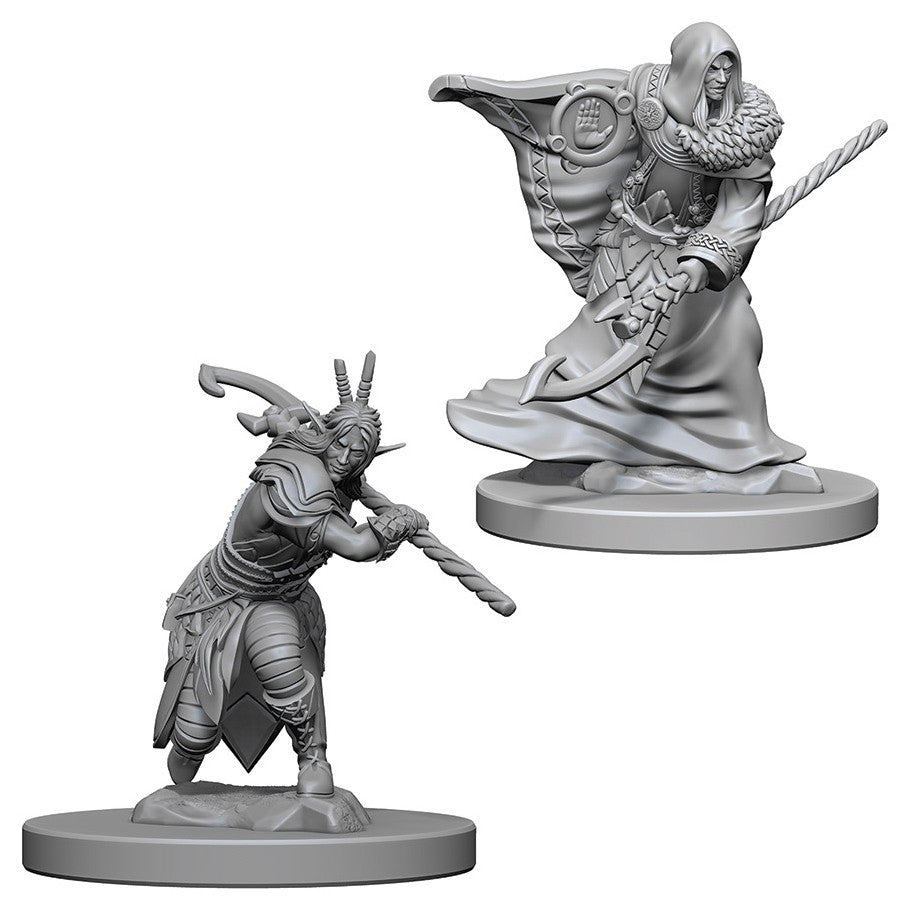 WizKids Nolzur's Marvelous Miniatures: Unpainted Miniatures: Elf Male Druid