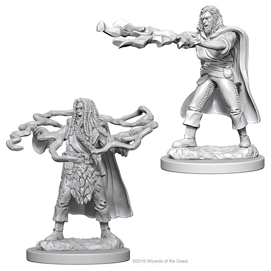 WizKids Nolzur's Marvelous Miniatures: Unpainted Miniatures: Human Male Sorceror