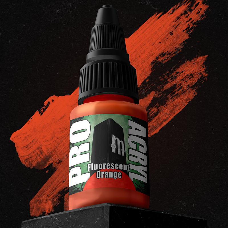 Pro Acryl: Fluorescent Orange