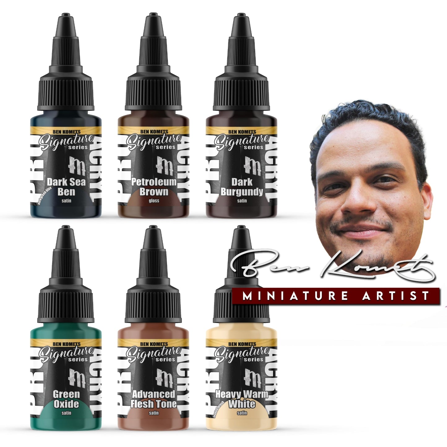 Pro Acryl: Signature Series set 3 Ben Komets