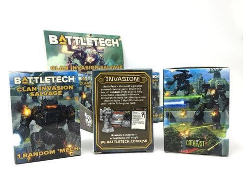 Battletech: Clan Invasion Salvage Blind Box