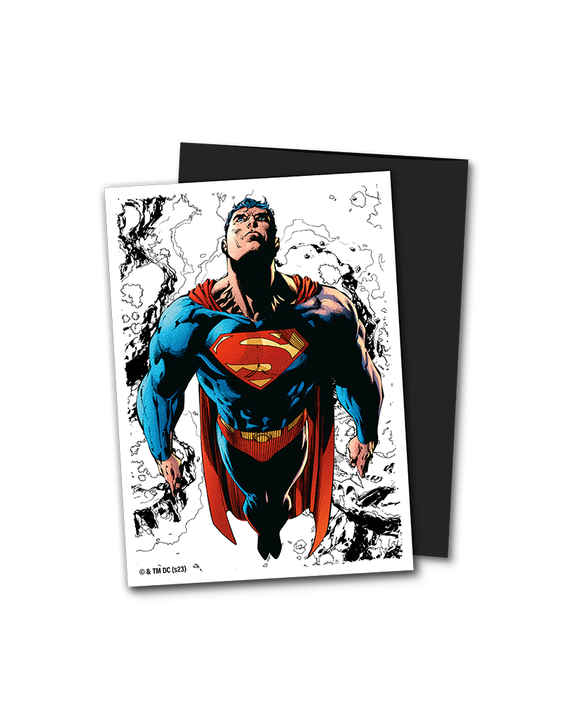 Dragon Shield Superman Color Brushed Art Sleeves (100)
