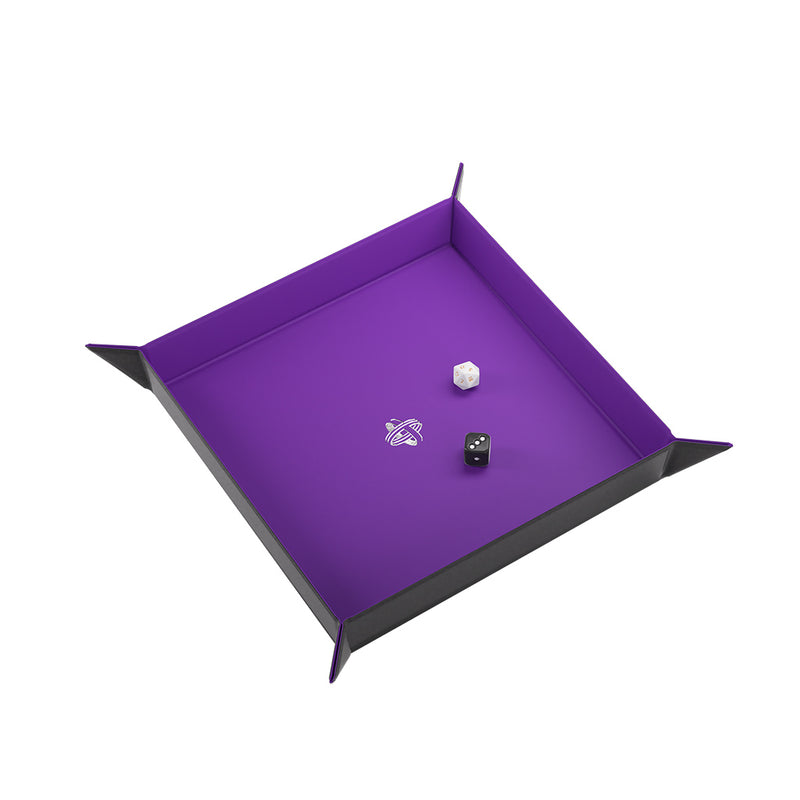 Gamegenics Dice Tray: Square: Purple