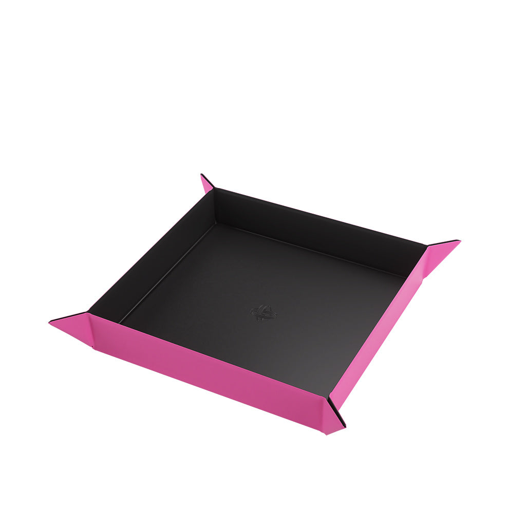 Gamegenics Dice Tray: Square: Pink
