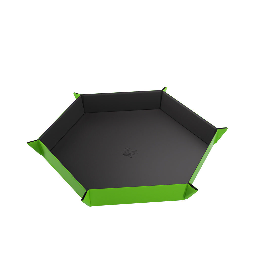 Gamegenics Dice Tray: Hexagonal: Green
