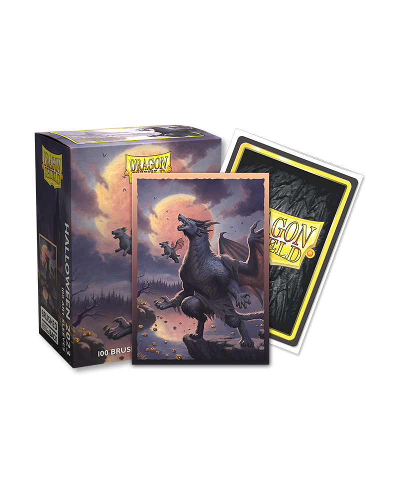 Dragon Shield Halloween 2023 Brushed Art Standard Sleeves (100)
