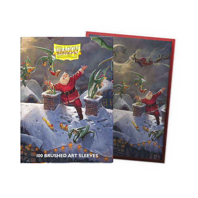 Dragon Shield Christmas 2023 Brushed Art Sleeves (100)