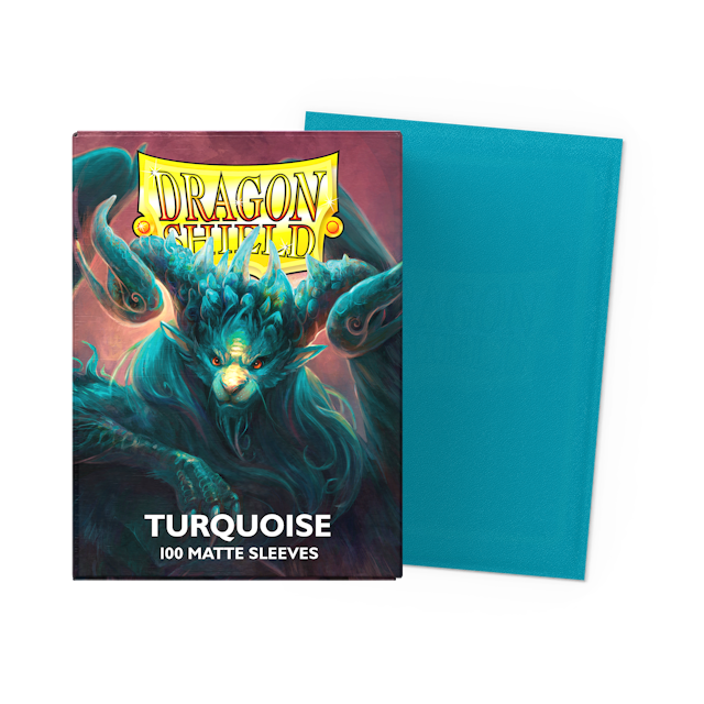 Dragon Shield Matte Turquoise