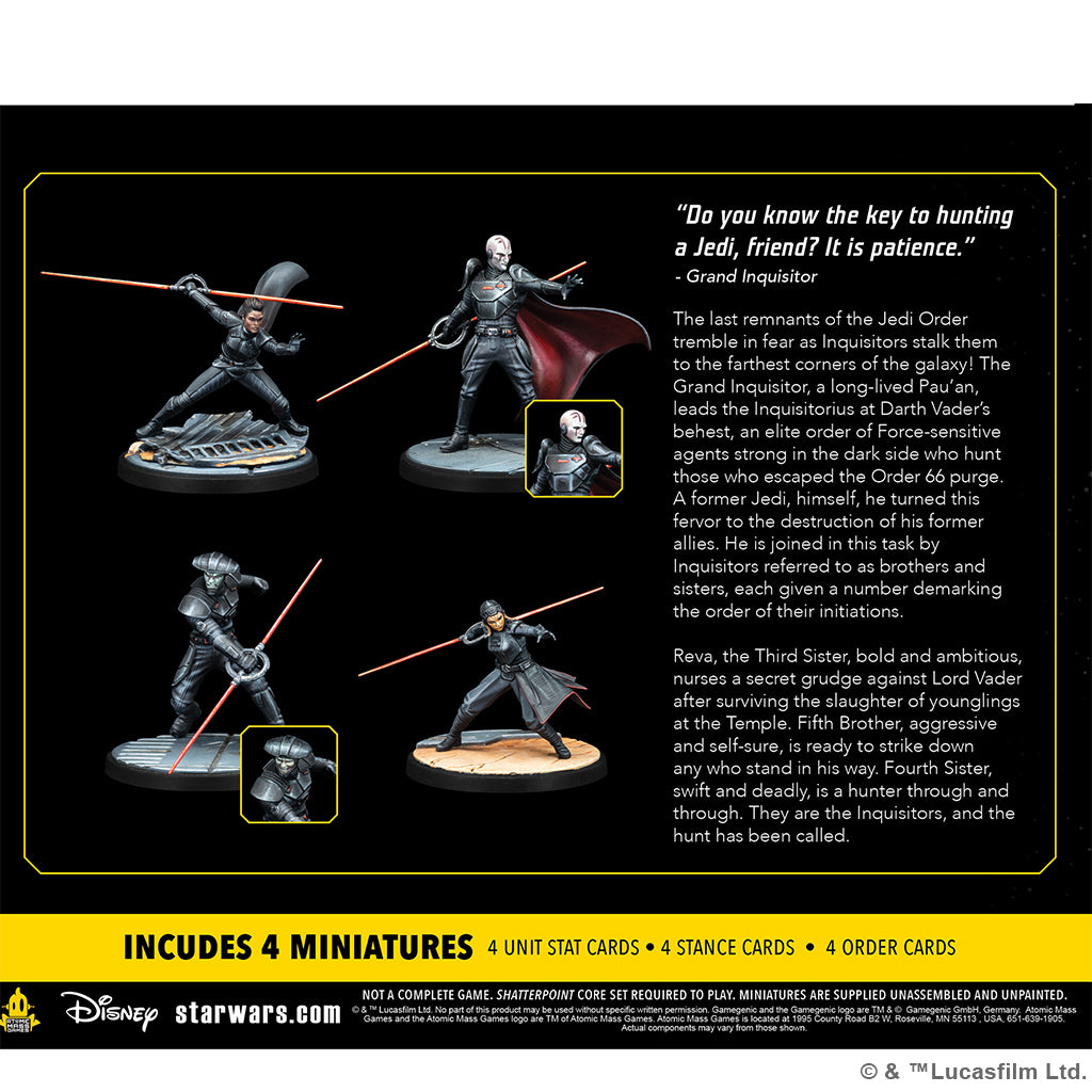 Star Wars Shatterpoint Jedi Hunters Squad Pack