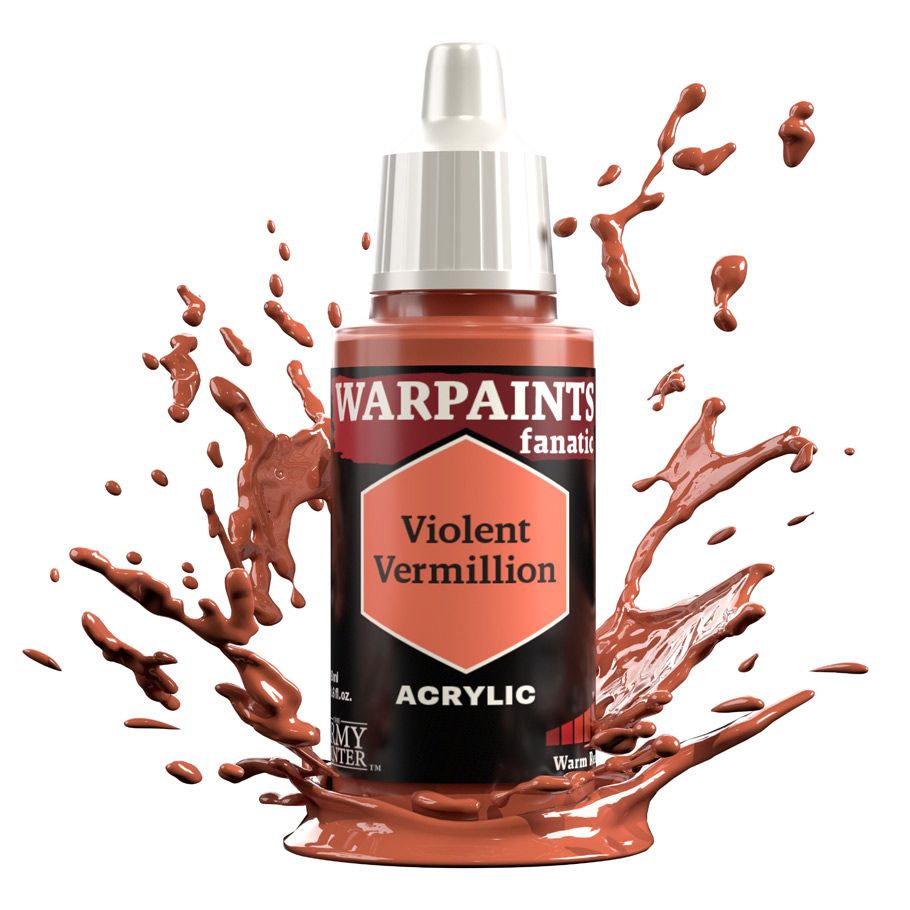 The Army Painter Warpaints Fanatic Violent Vermillion