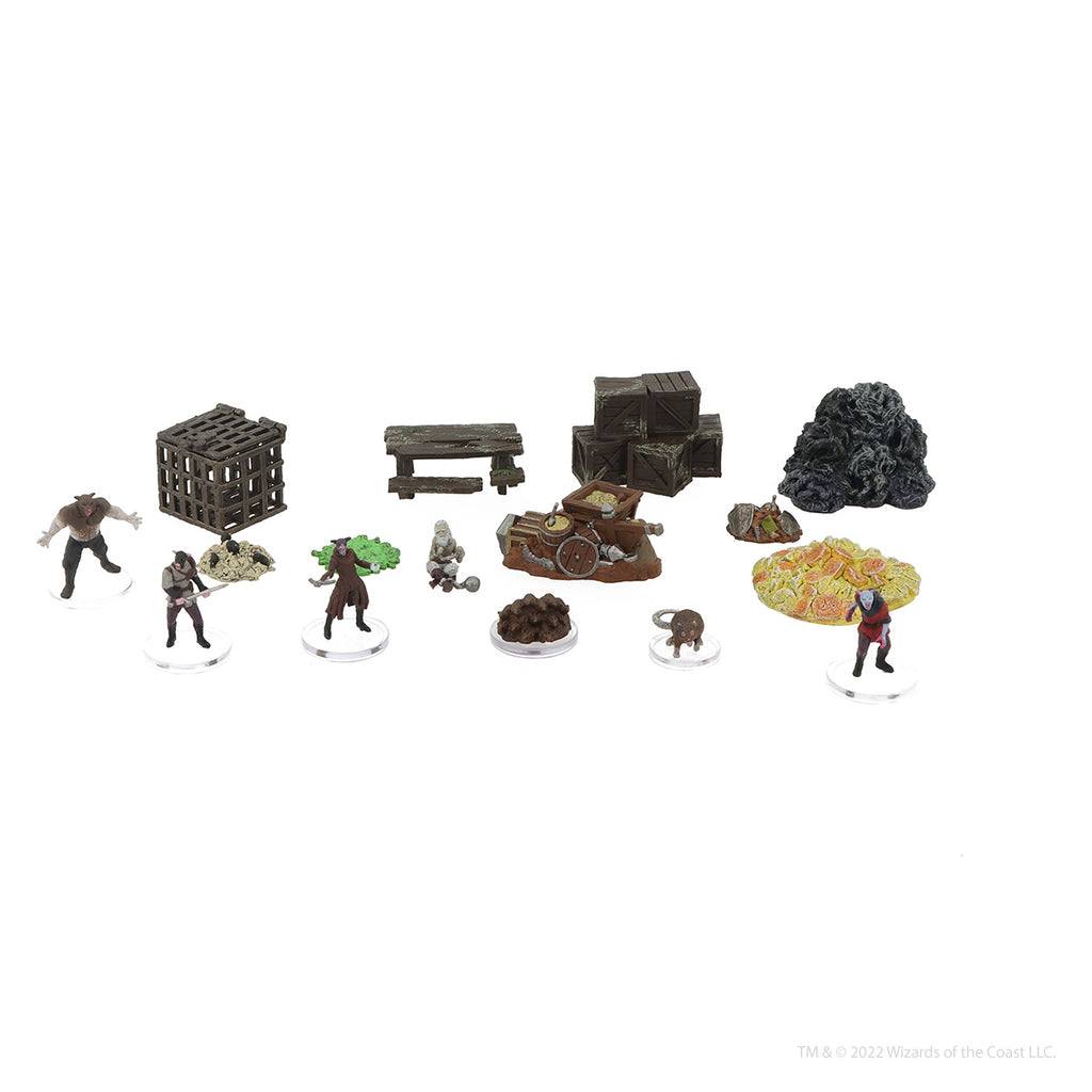 Dungeons and Dragons: Icons of the Realms: Adventure in a Box: Wererat Den
