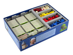Folded Spaces Board Game Organizer Carcassonne