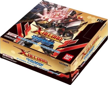 Digimon XRecord BT09 Booster Display