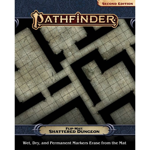 Flip Mat Shattered Dungeon