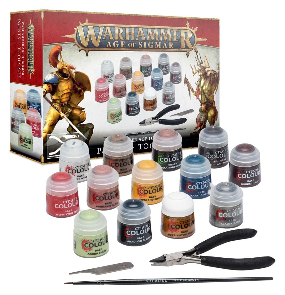 Age of Sigmar Paint & Tool Set
