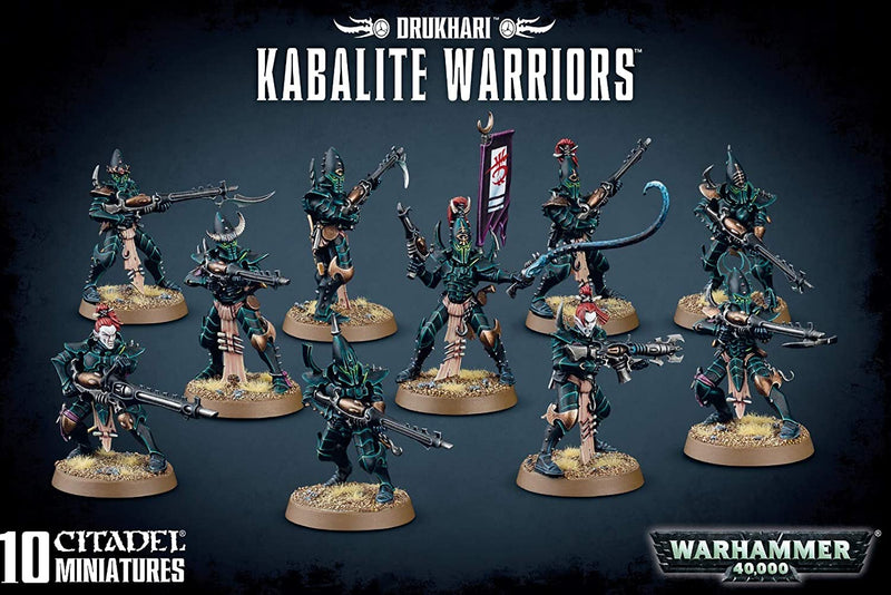Warhammer 40,000 Drukhari Kabalite Warriors