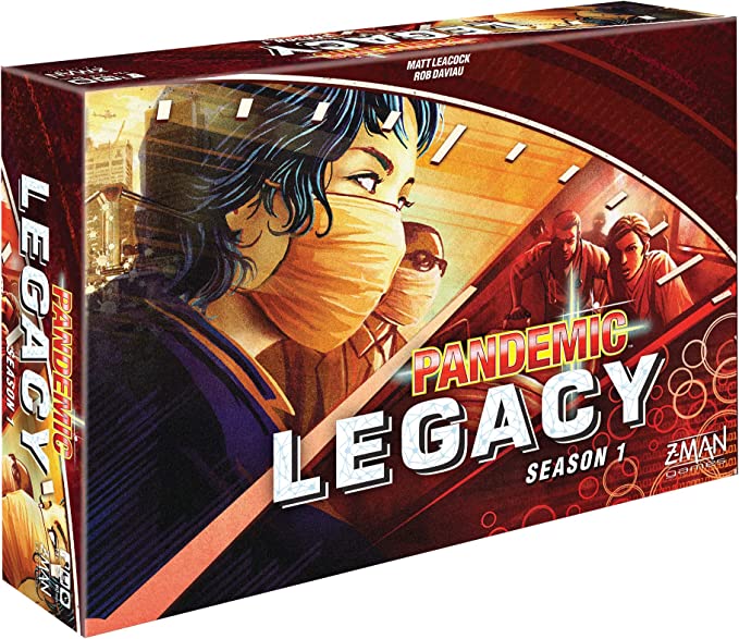 Pandemic Legacy Season 1 Red