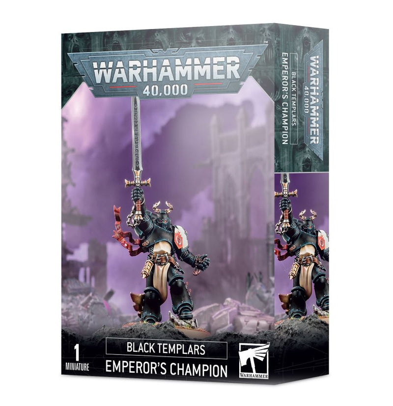 Warhammer 40,000 Space Marines Black Templars Emperor's Champion