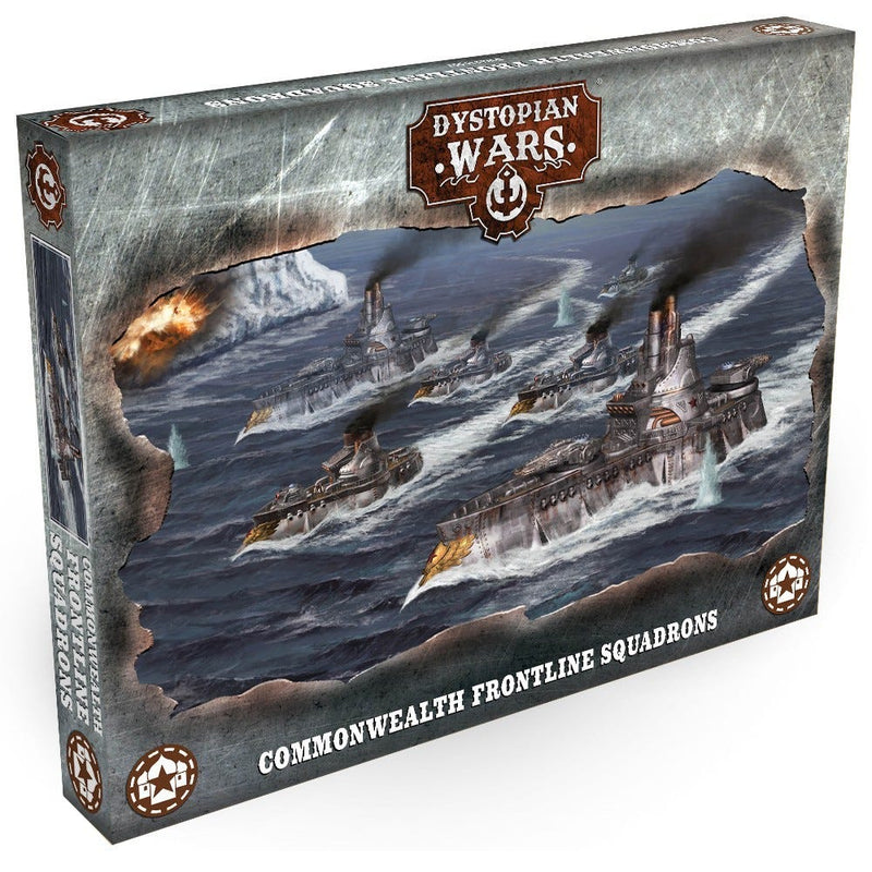 Dystopian Wars Commonwealth Frontline Squadrons