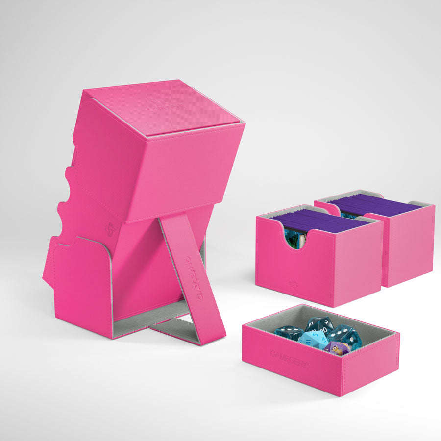 Gamegenic Stronghold 200+ Deck Box Pink
