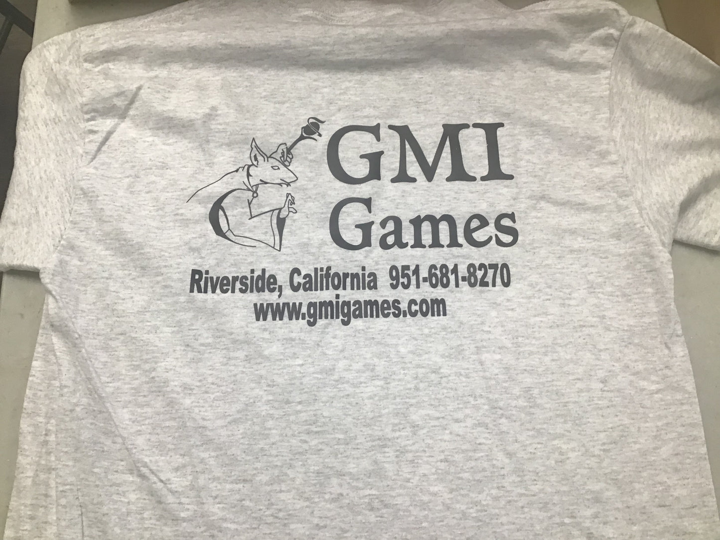 GMI GAMES T-Shirt (Grey)