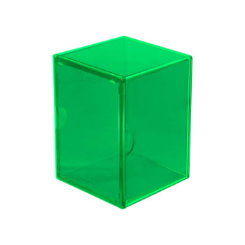 Eclipse 2-Piece Deck Box Lime Green (100+)