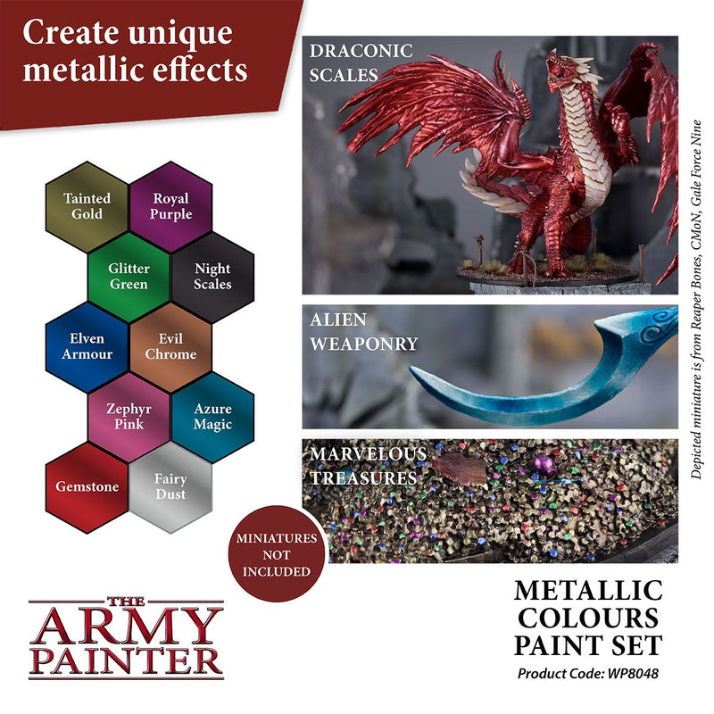 TAP Metallic Colors Paint Set