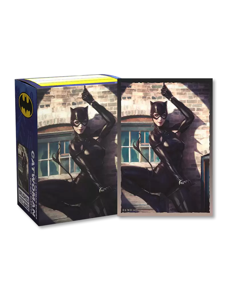 Dragon Shield Sleeves: Brushed Art Catwoman (100)