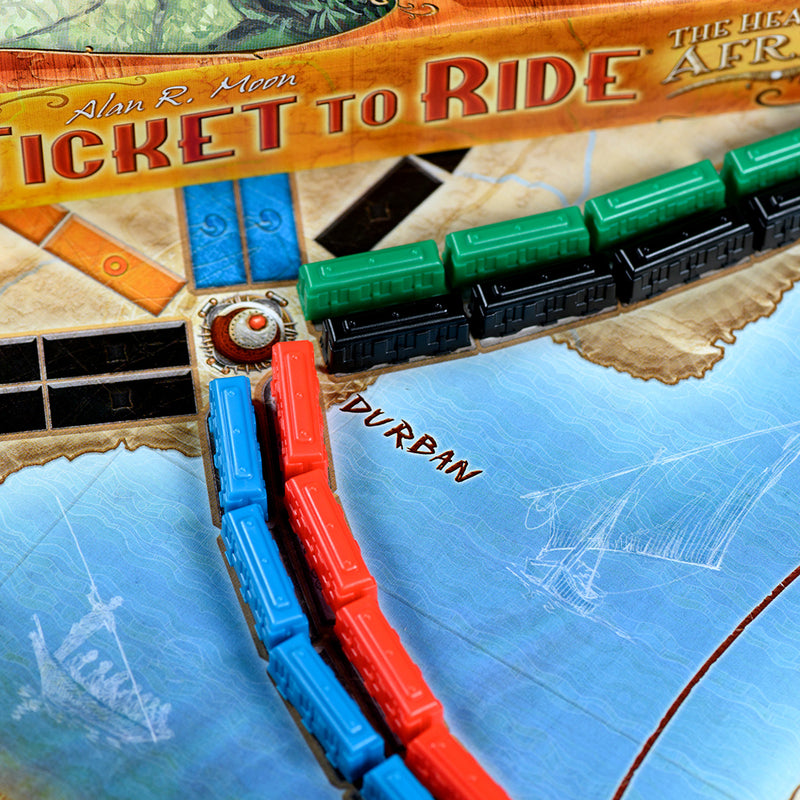 Ticket to Ride: The Heart of Africa Map Set 3