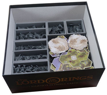 Folded Spaces Board Game Organizer Journeys in Middle Earth & Expansions