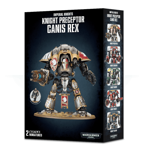 Warhammer 40,000 Imperial Knight: Knight Preceptor Canis Rex