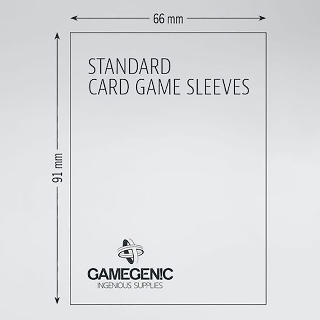 Gamegenic Standard Card Sleeve 66 x 91 mm
