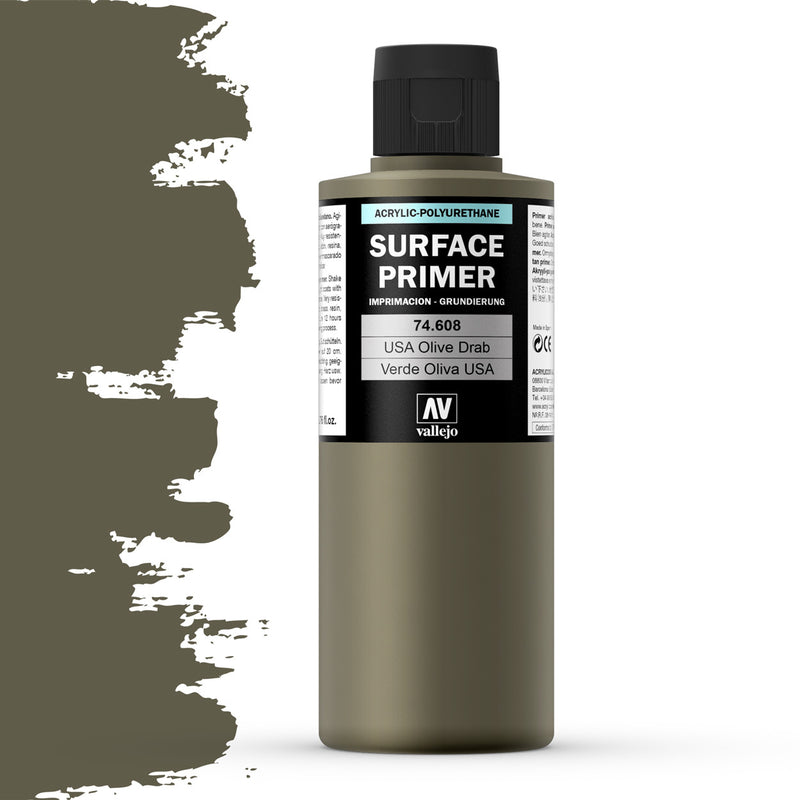 Surface Primer Olive Drab 200ml