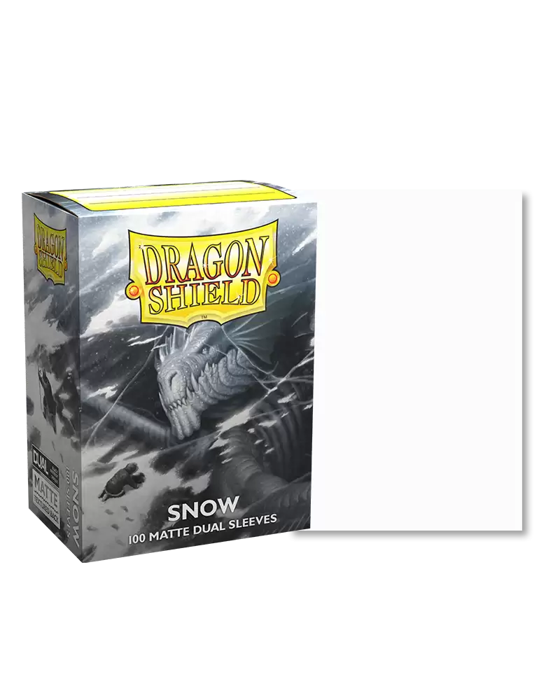Dragon Shield Dual Matte Snow