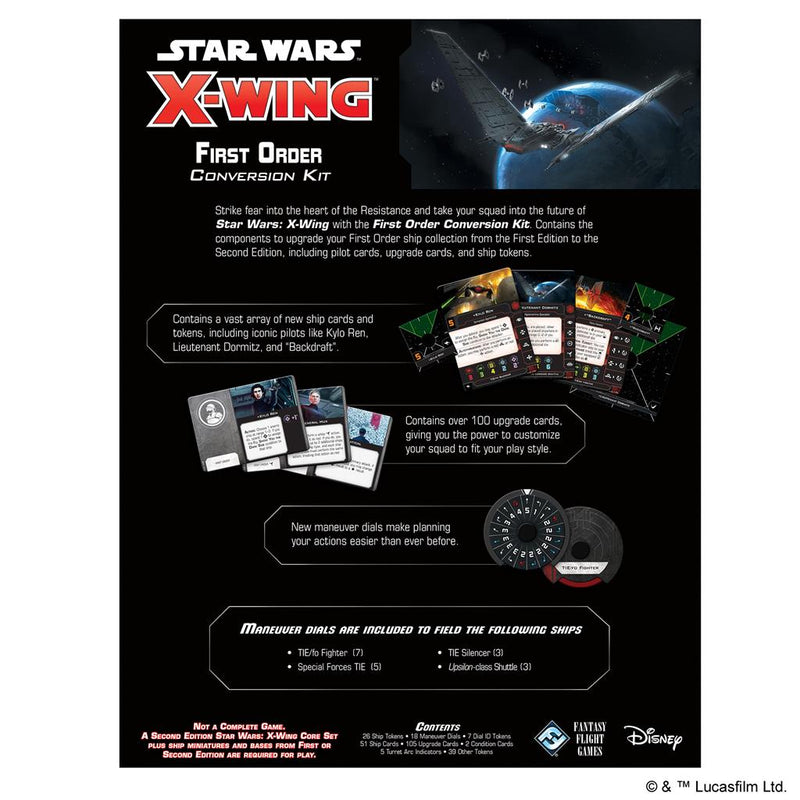 Star Wars X-Wing: 2nd Ed First Order Conversion kit