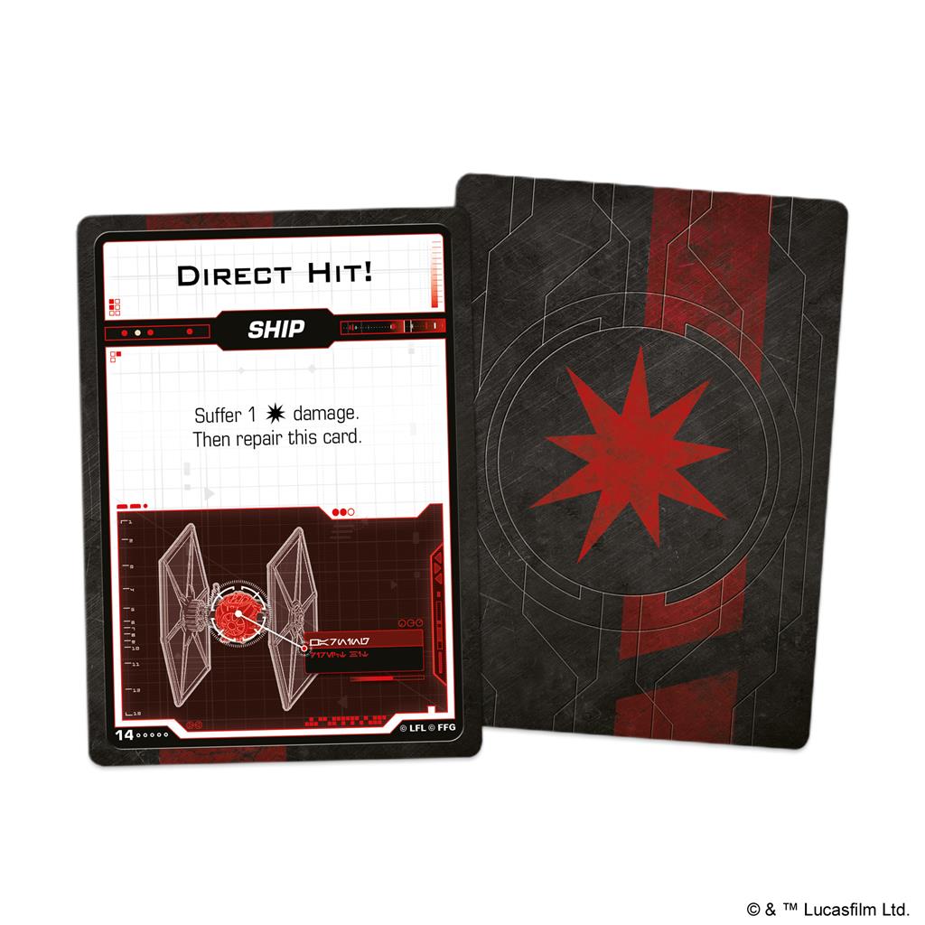 Star Wars X-Wing: 2nd Ed First Order Damage Deck