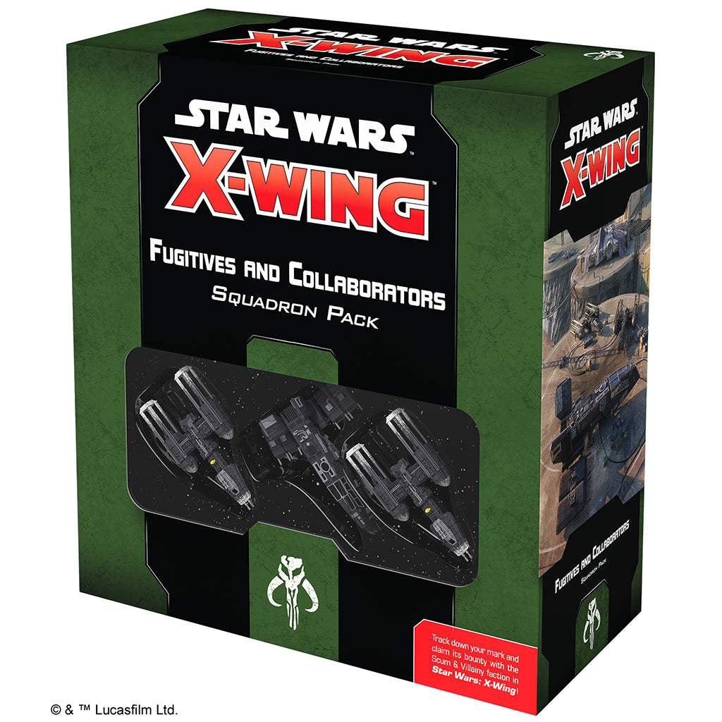 Star Wars X-Wing: 2nd Ed Fugitive and Collaborators Squadron